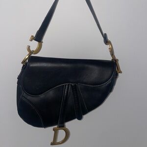 Dior Saddle Bag black
